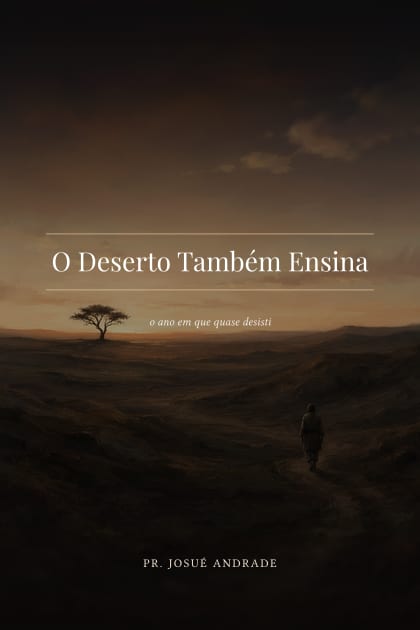Capa do livro O Deserto Também Ensina