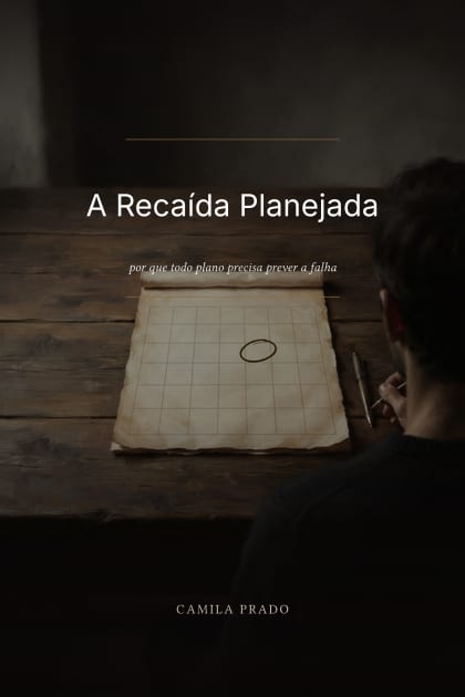 Capa do livro A Recaída Planejada