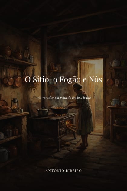 Capa do livro O Sítio, o Fogão e Nós